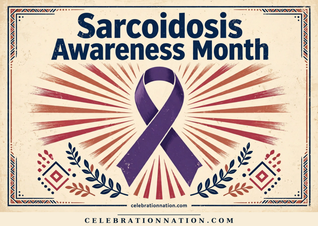 Sarcoidosis Awareness Month poster