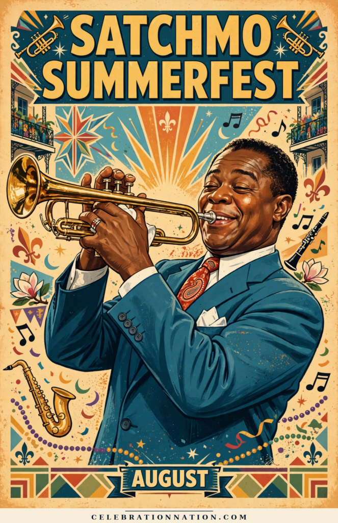 Satchmo Summerfest poster
