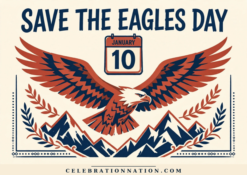 Save the Eagles Day poster