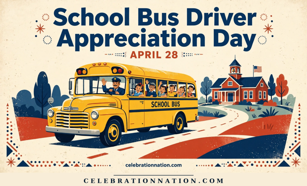 School Bus Driver Appreciation Day poster