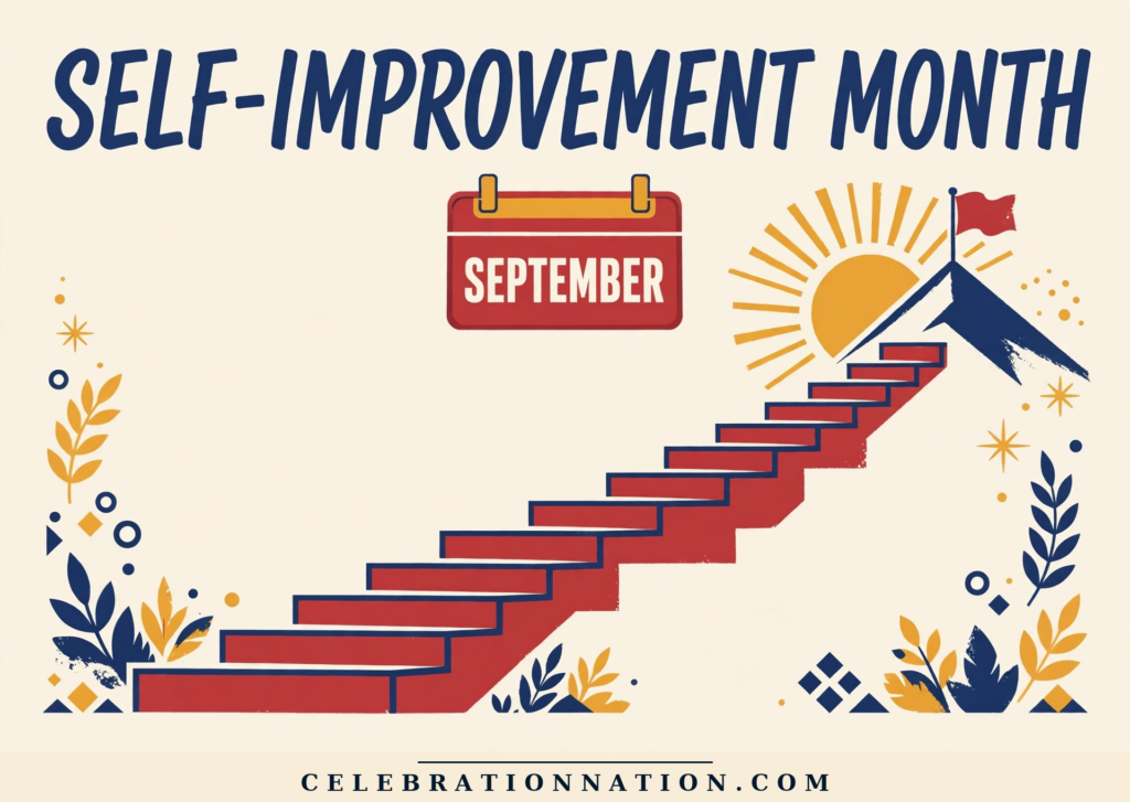 Self-Improvement Month poster