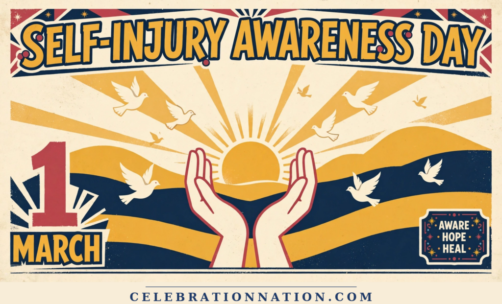 Self-Injury Awareness Day poster