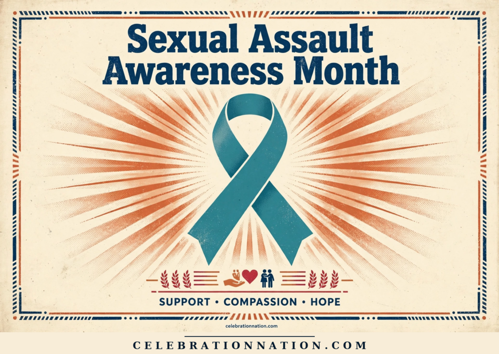 Sexual Assault Awareness Month poster