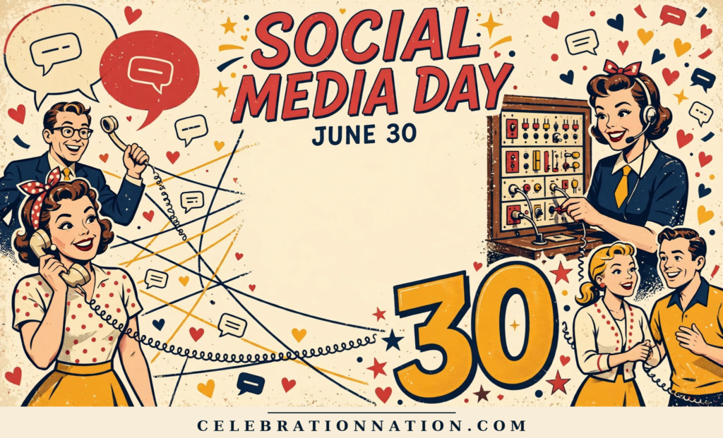 Social Media Day poster