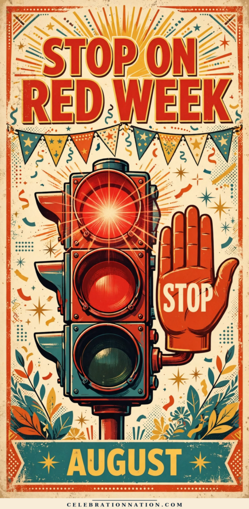 Stop on Red Week poster