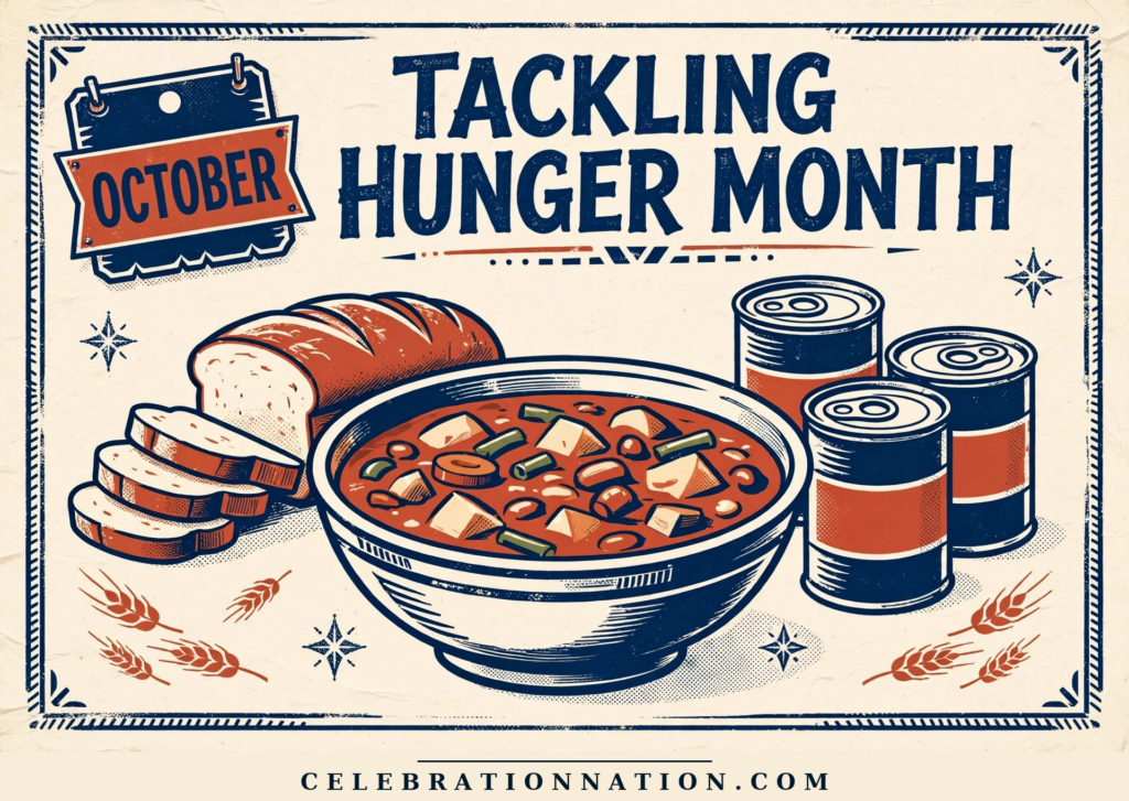 Tackling Hunger Month poster