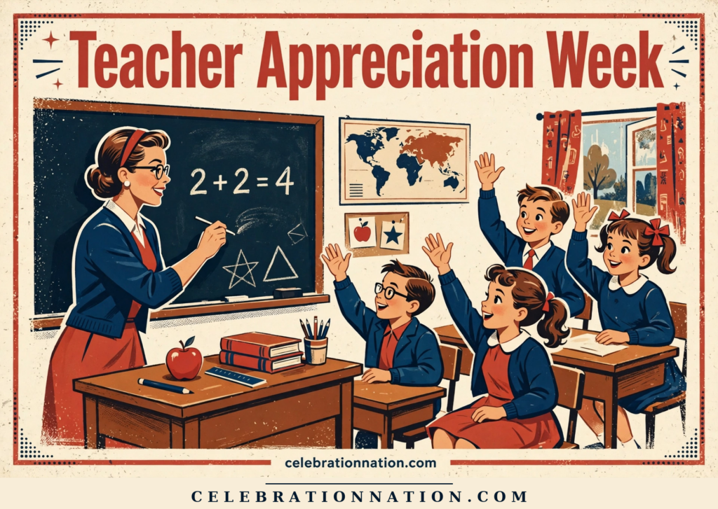 Teacher Appreciation Week poster