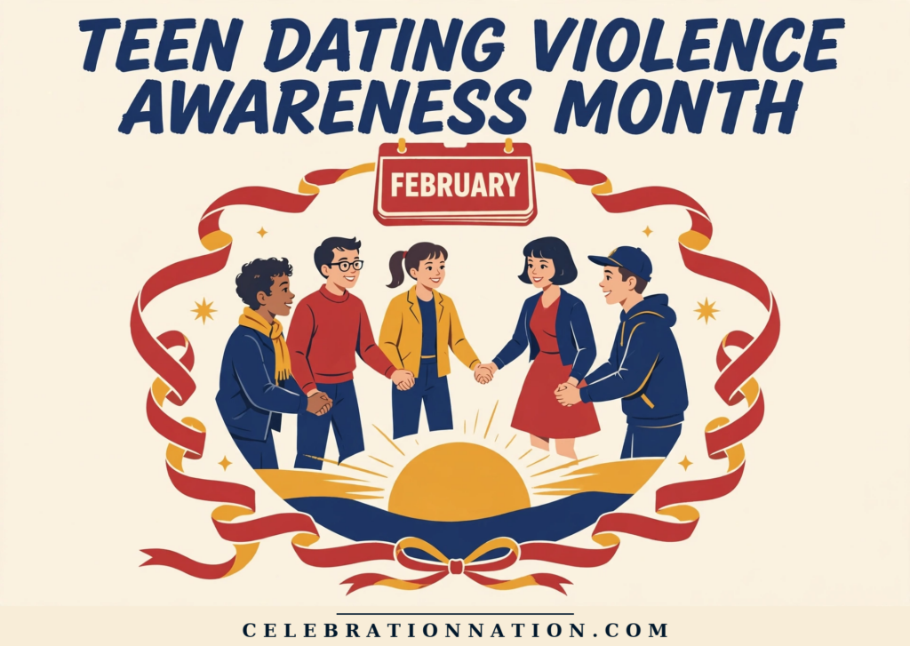 Teen Dating Violence Awareness Month poster