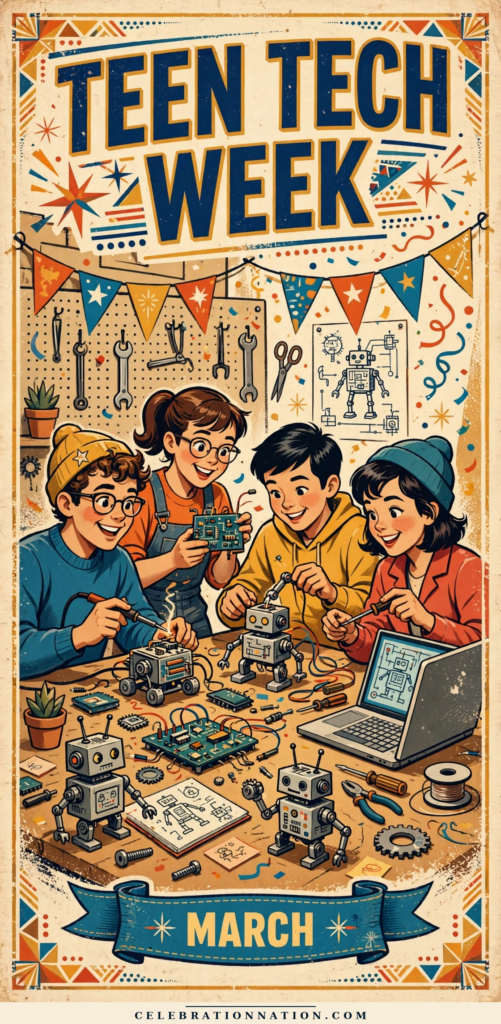 Teen Tech Week poster