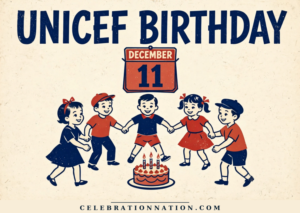 UNICEF Birthday poster