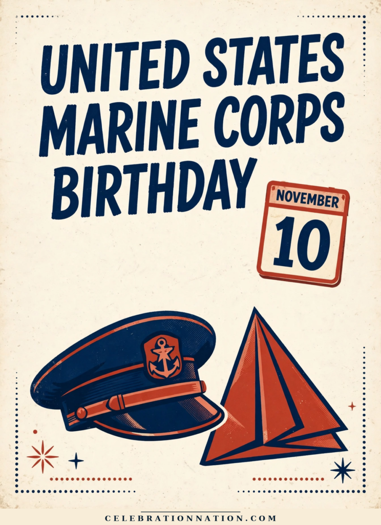 United States Marine Corps Birthday poster