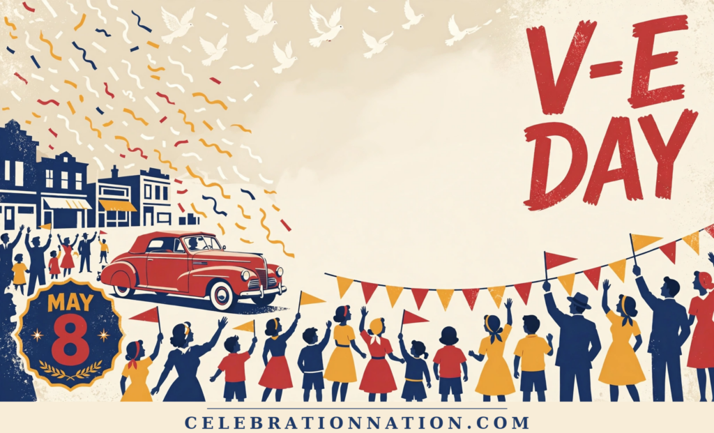 V-E Day poster