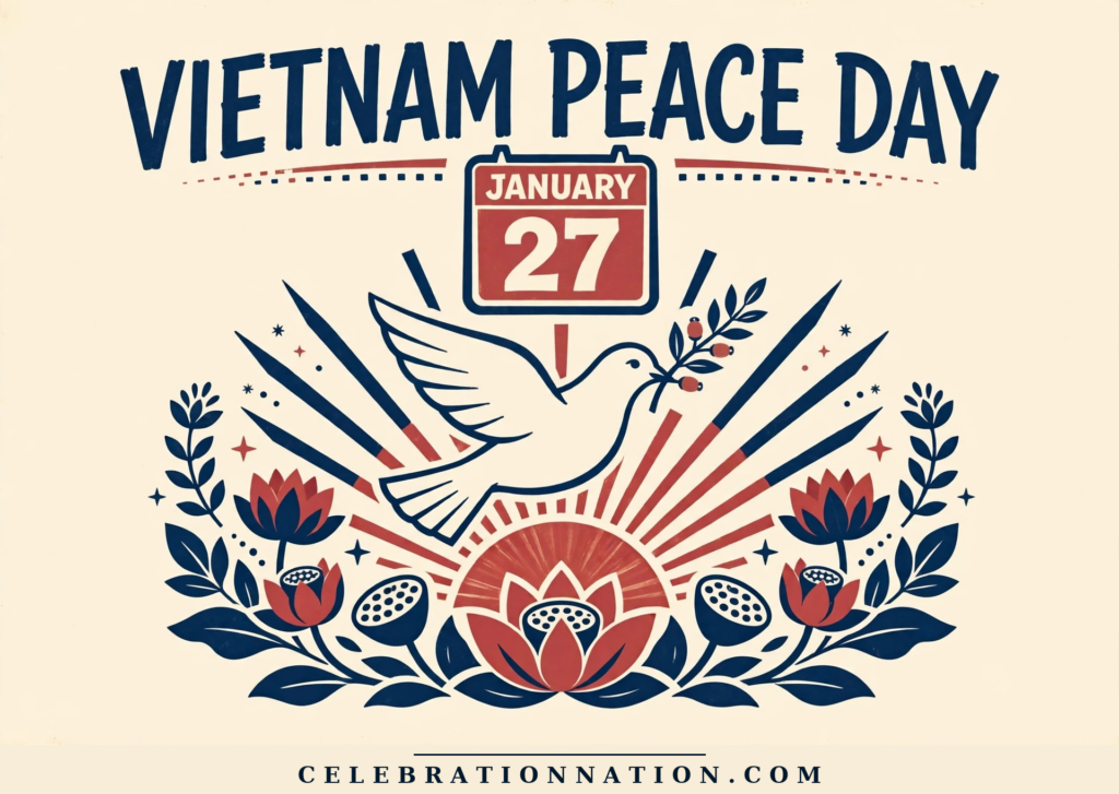 Vietnam Peace Day poster