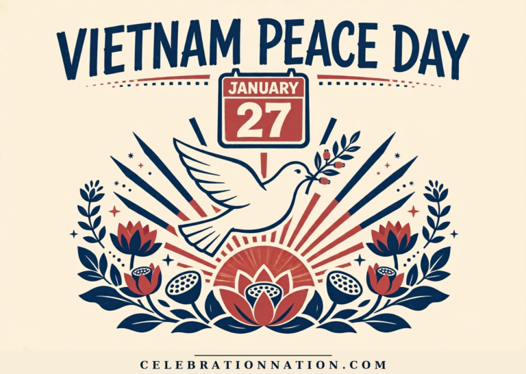 Vietnam Peace Day poster