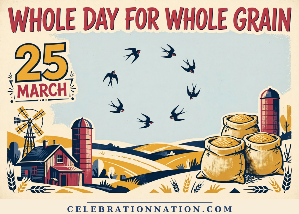 Whole Day for Whole Grain poster