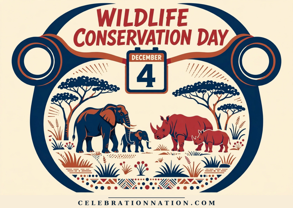 Wildlife Conservation Day poster