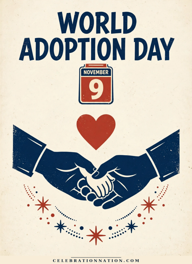 World Adoption Day poster