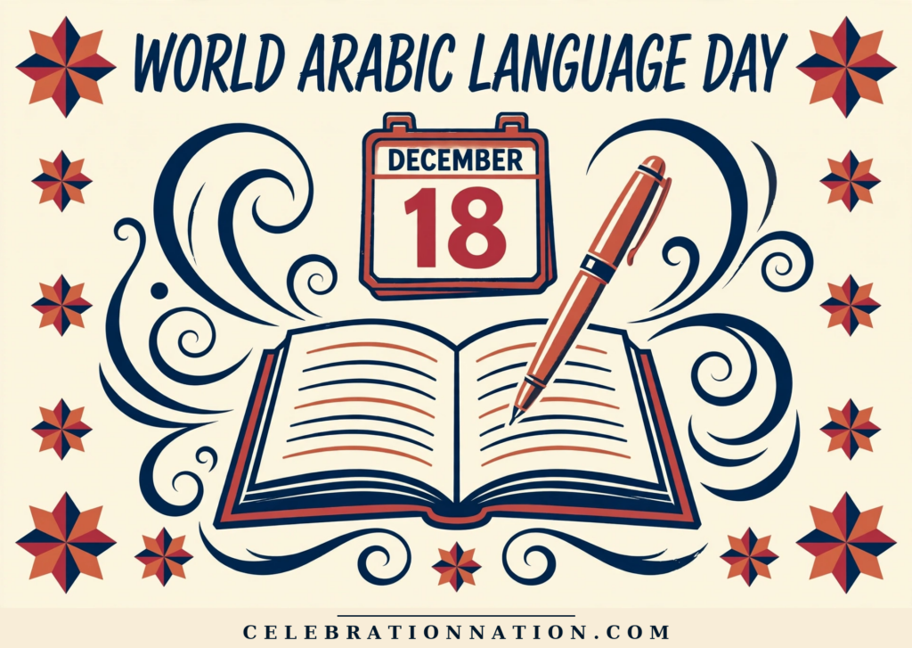 World Arabic Language Day poster