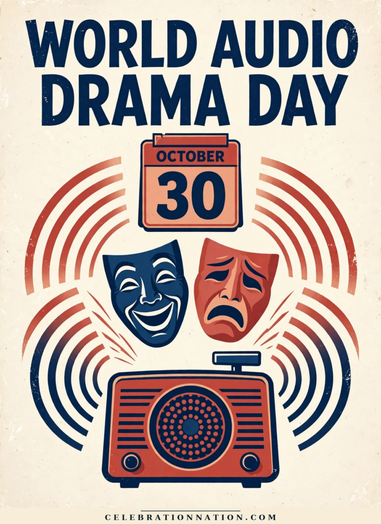 World Audio Drama Day poster