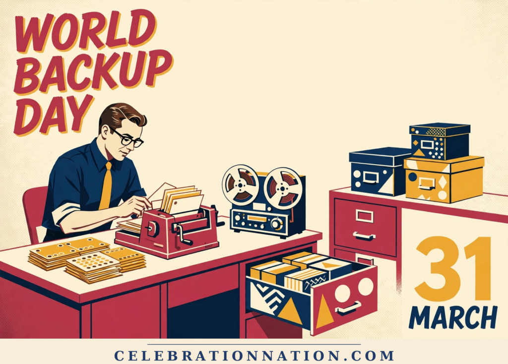 World Backup Day poster