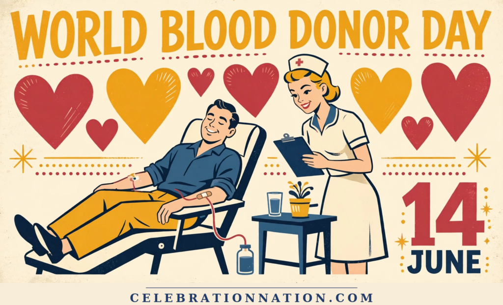 World Blood Donor Day poster