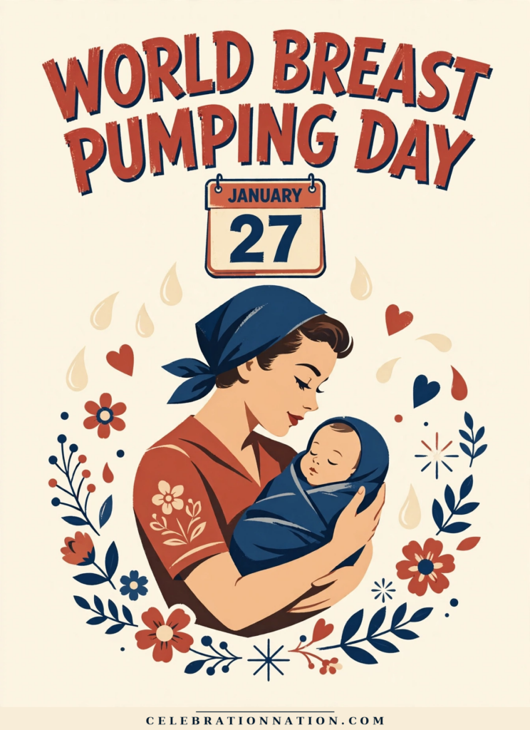 World Breast Pumping Day poster