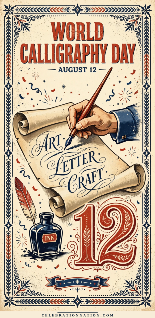 World Calligraphy Day poster