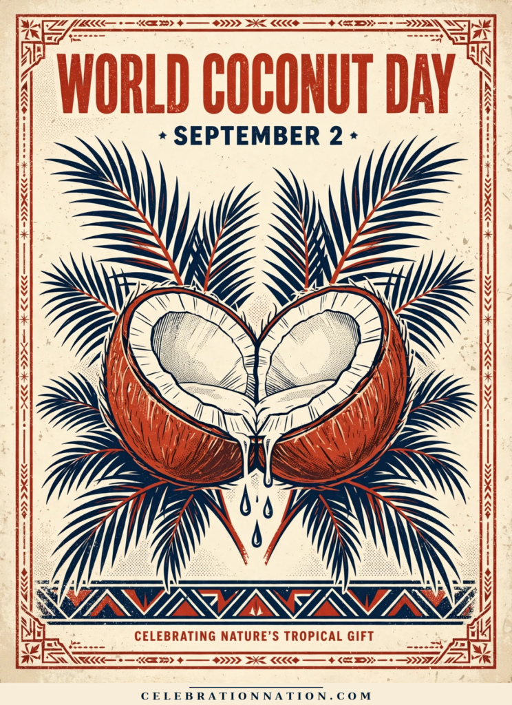 World Coconut Day poster