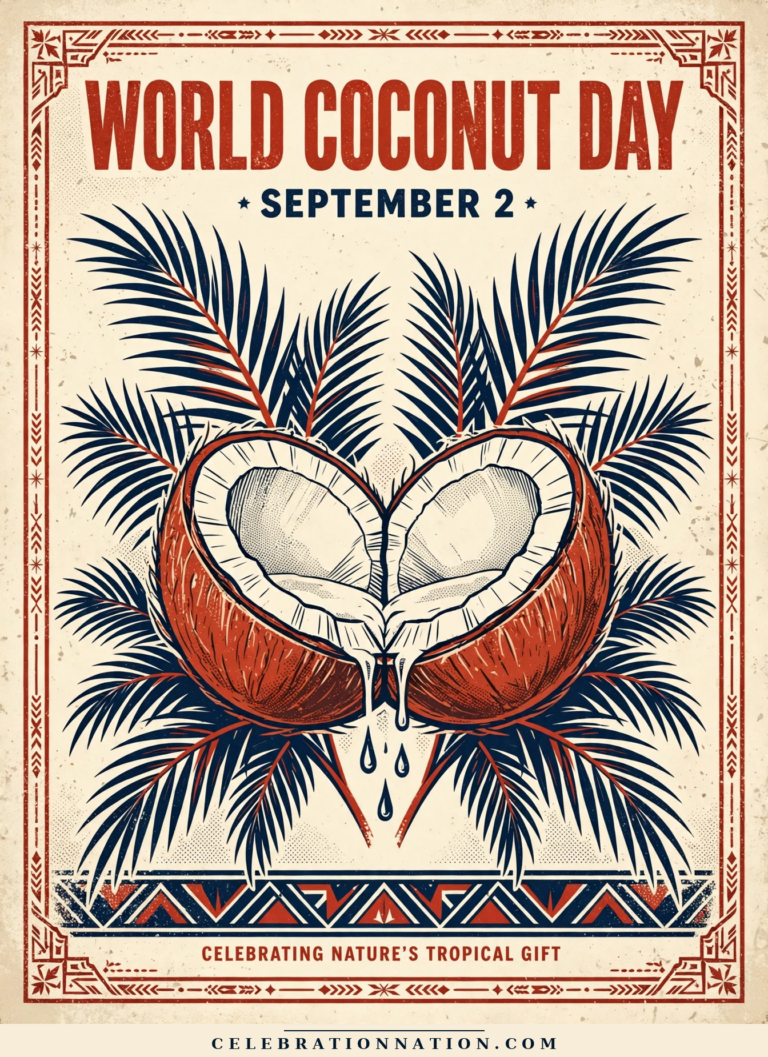 World Coconut Day poster