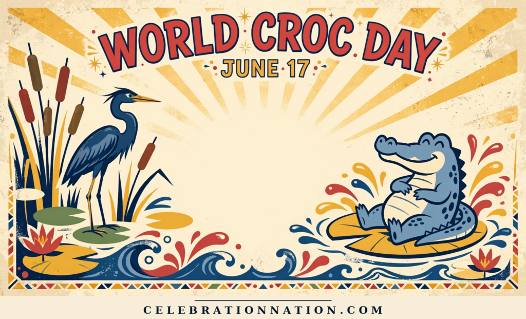 World Croc Day poster