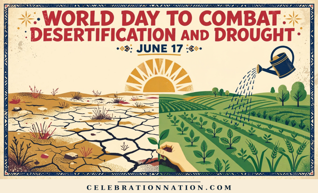 World Day to Combat Desertification and Drought poster