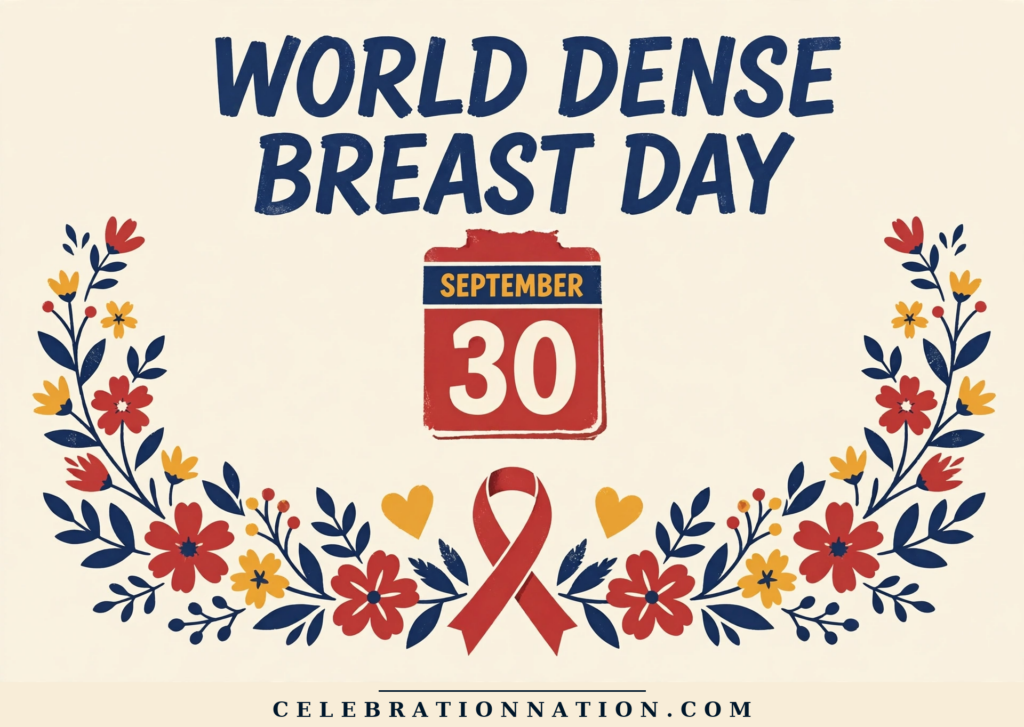 World Dense Breast Day poster