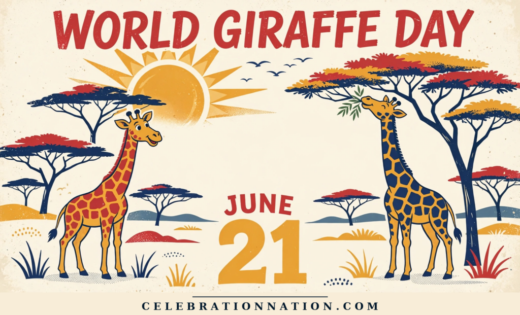 World Giraffe Day poster
