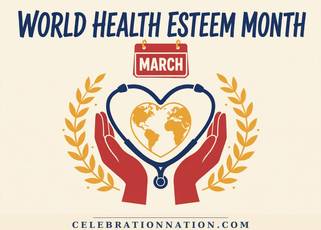 World Health Esteem Month poster