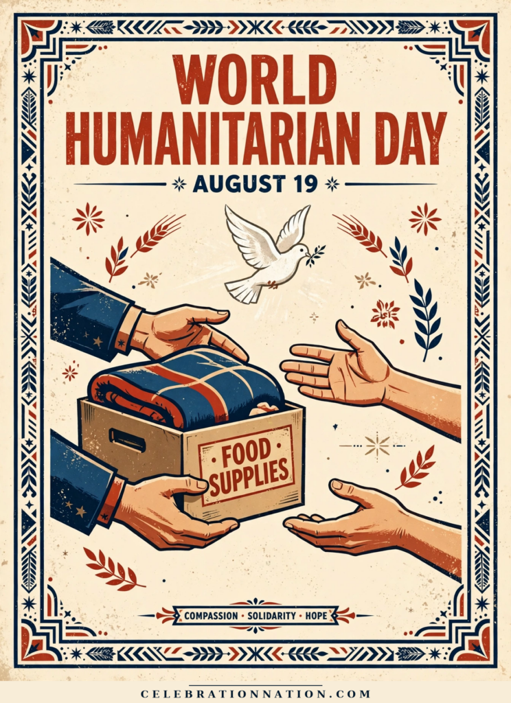 World Humanitarian Day poster