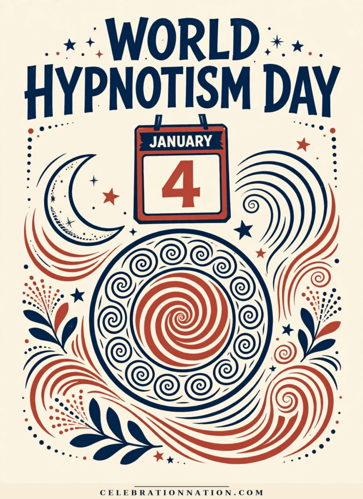 World Hypnotism Day poster