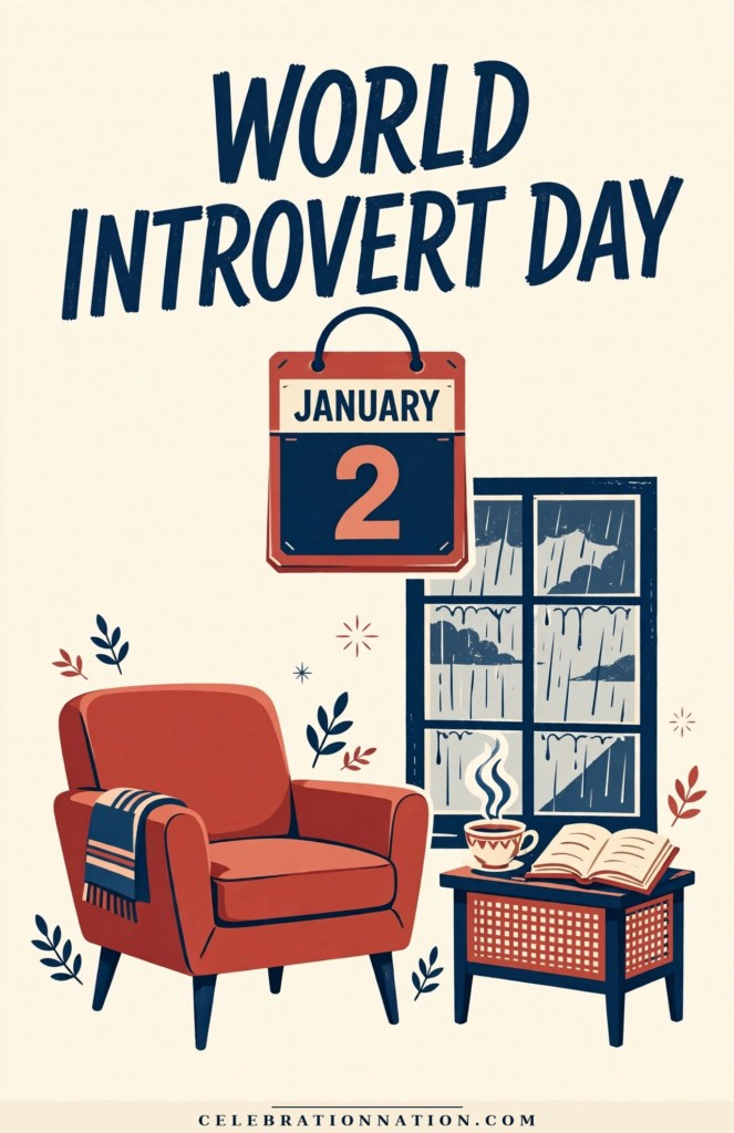 World Introvert Day poster