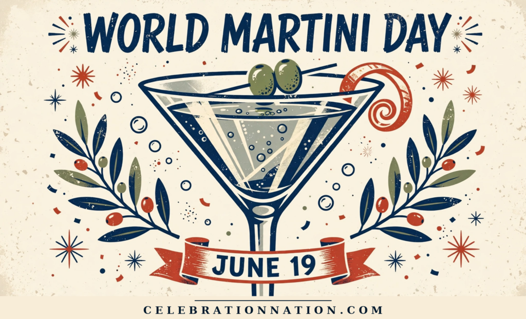 World Martini Day poster