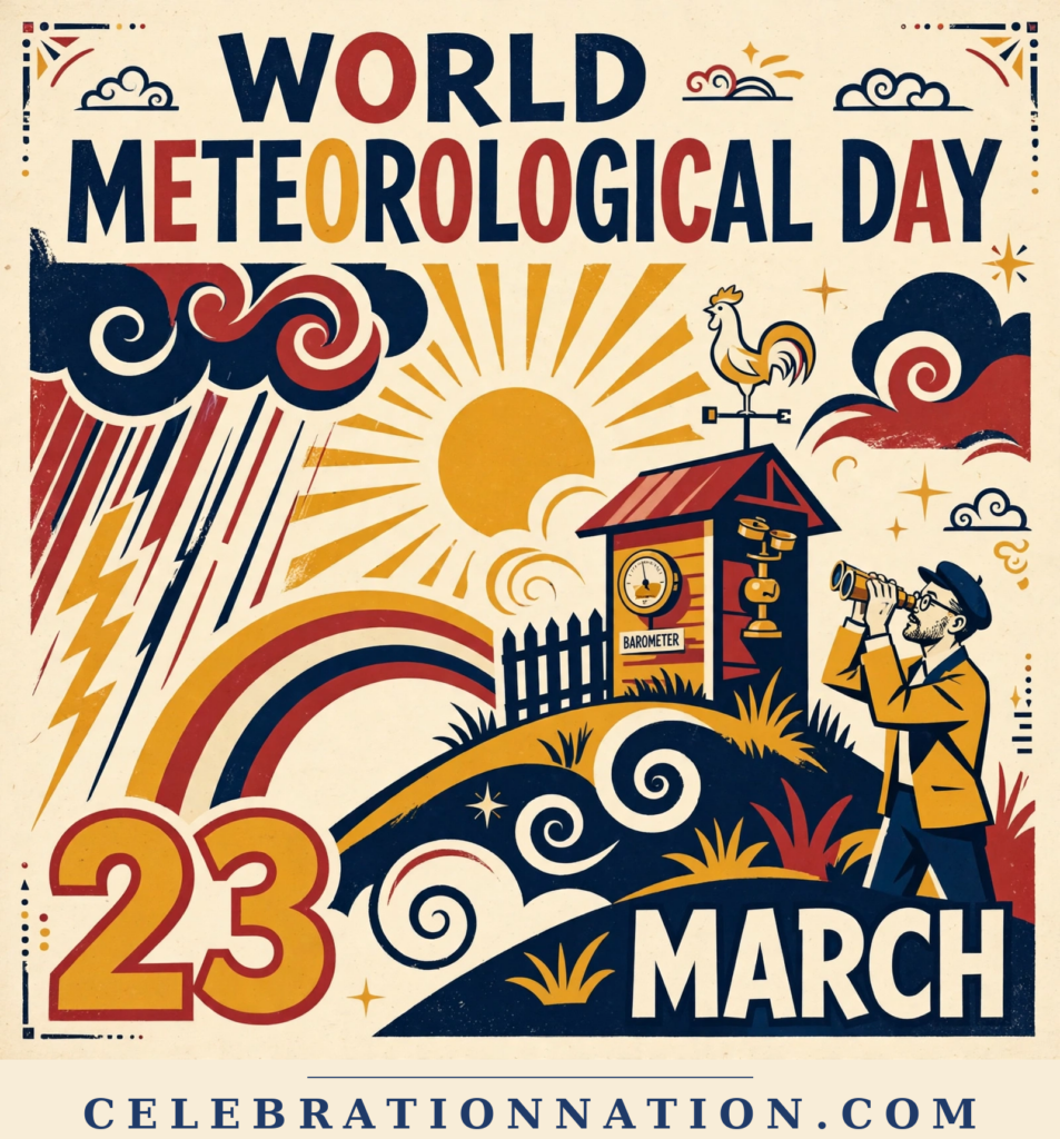 World Meteorological Day poster