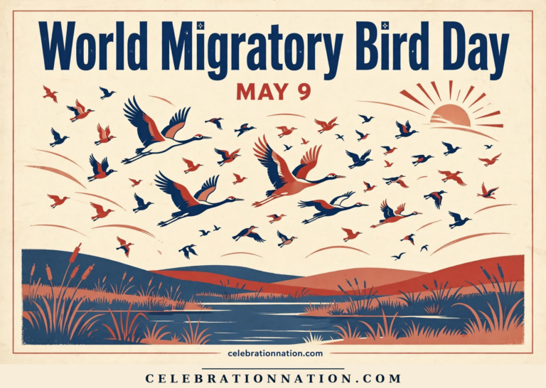 World Migratory Bird Day poster