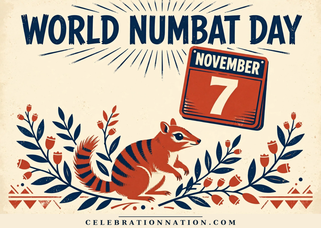 World Numbat Day poster
