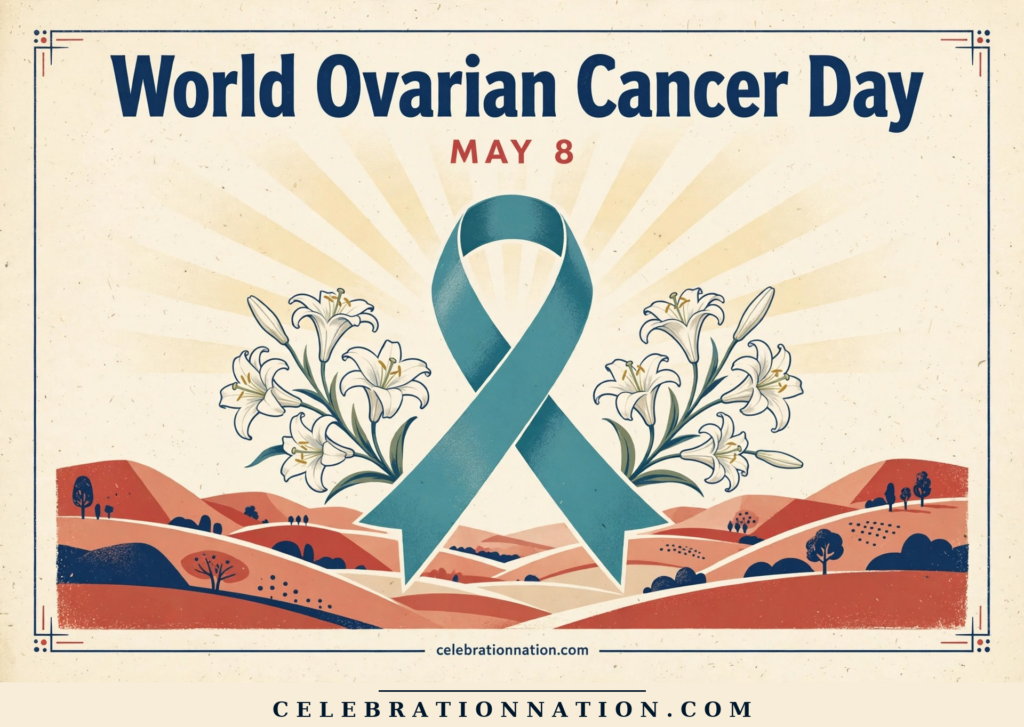 World Ovarian Cancer Day poster