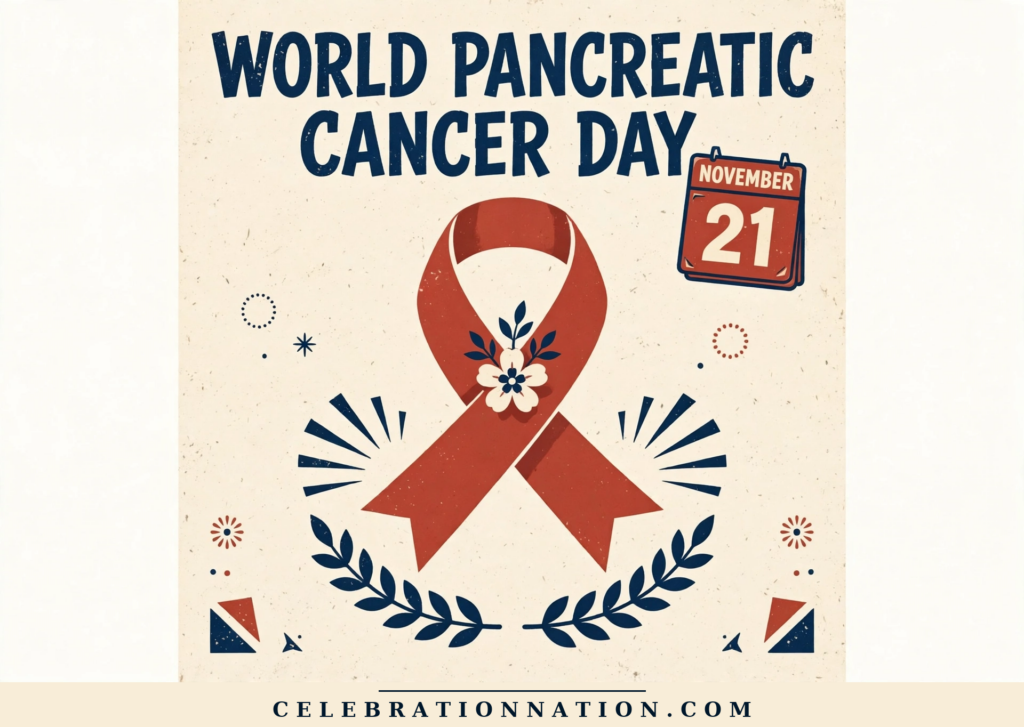 World Pancreatic Cancer Day poster