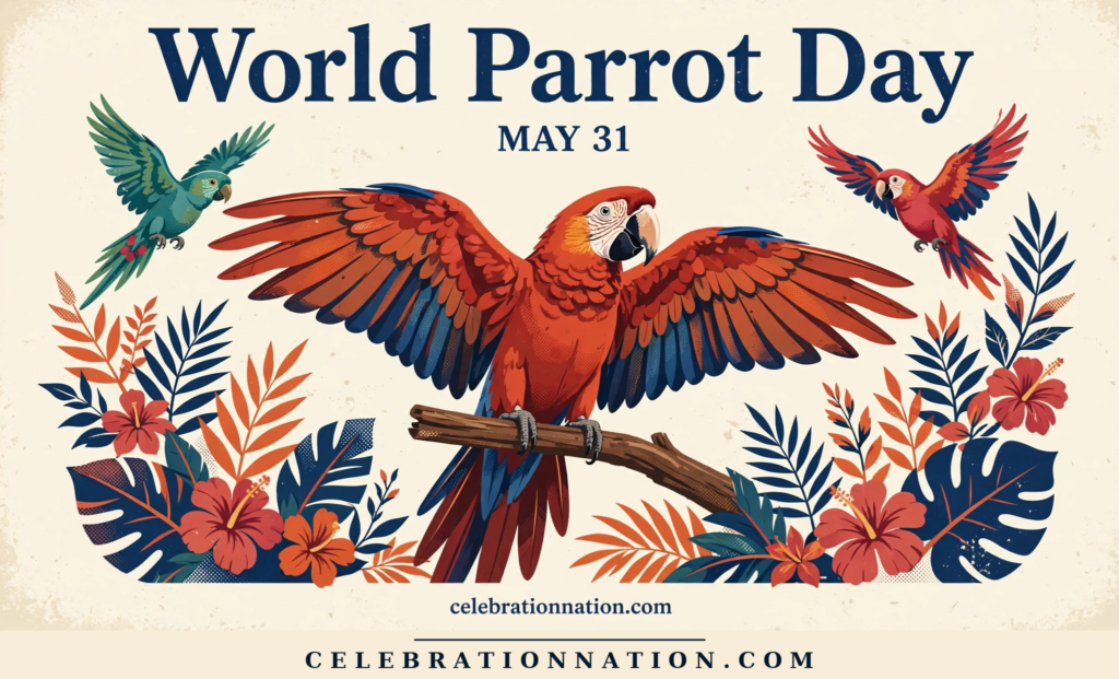World Parrot Day poster