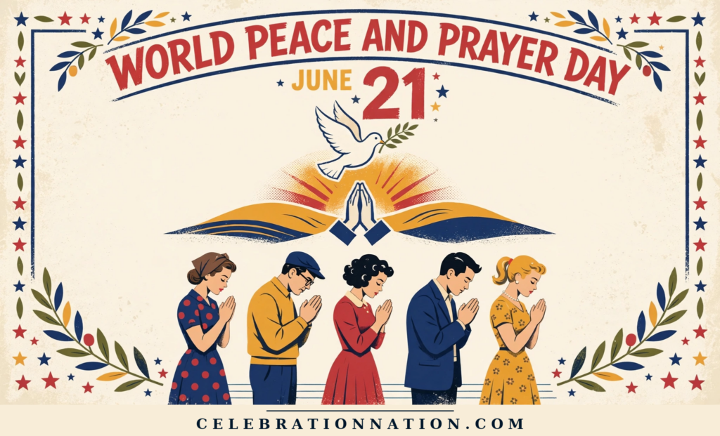 World Peace and Prayer Day poster