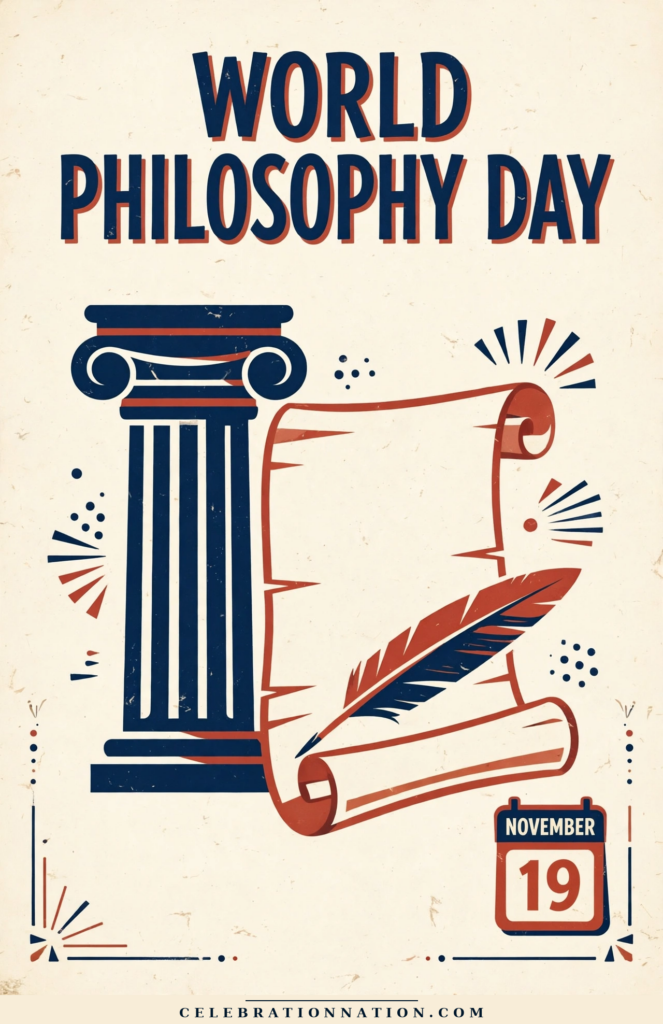 World Philosophy Day poster