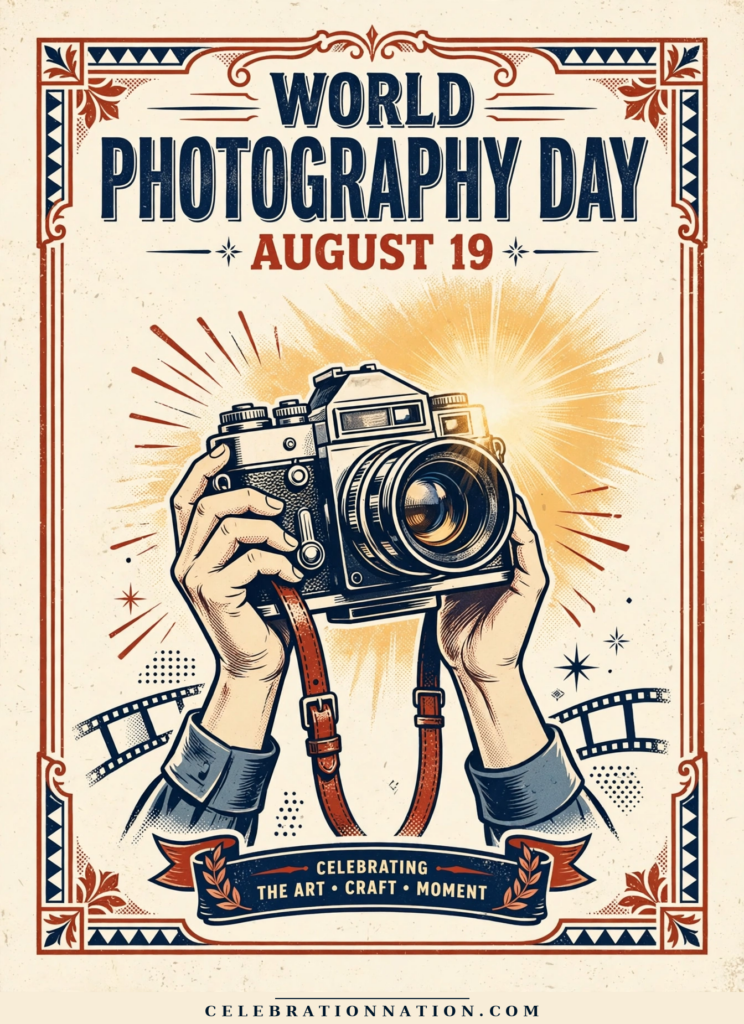 World Photography Day poster