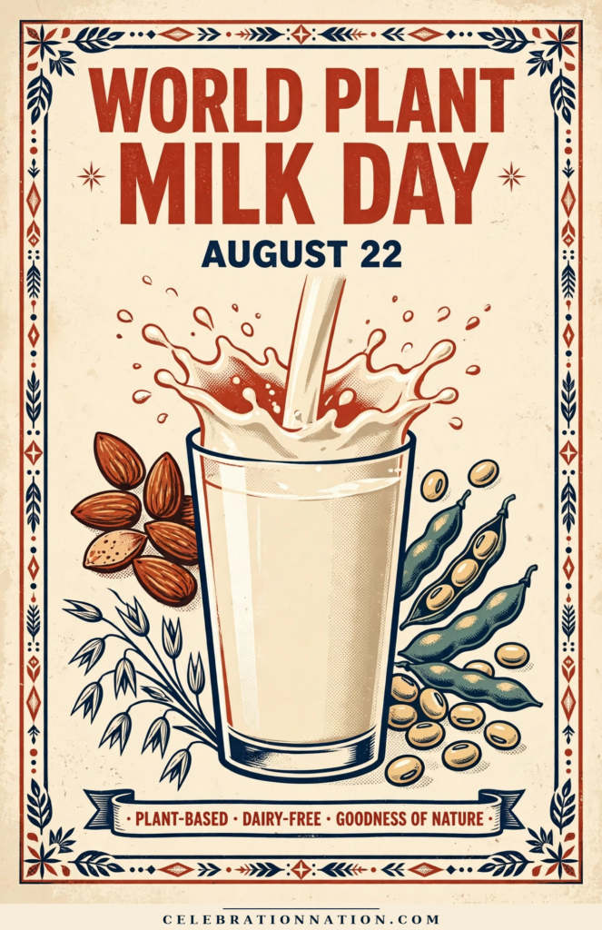 World Plant Milk Day poster