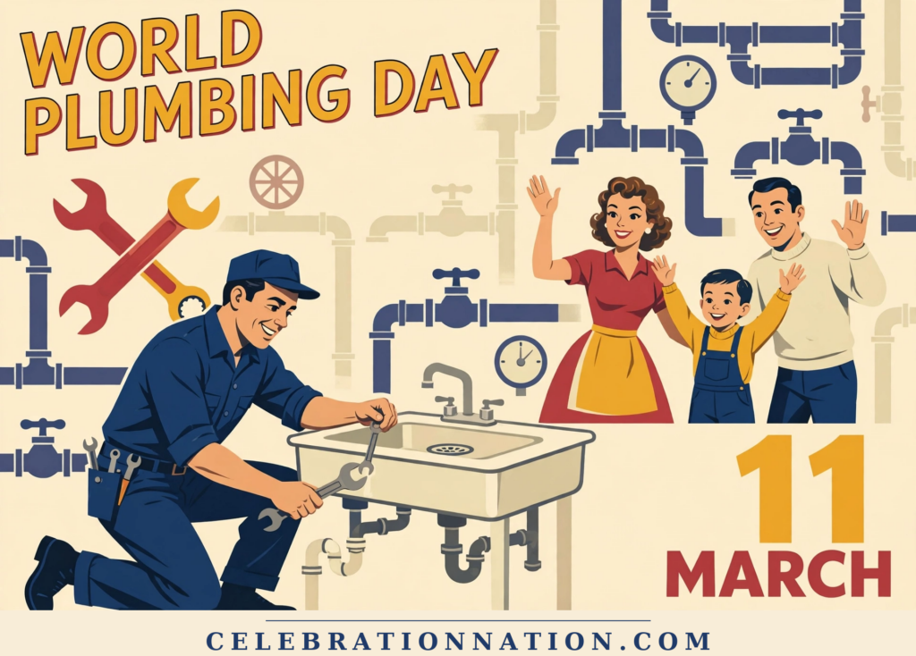 World Plumbing Day poster