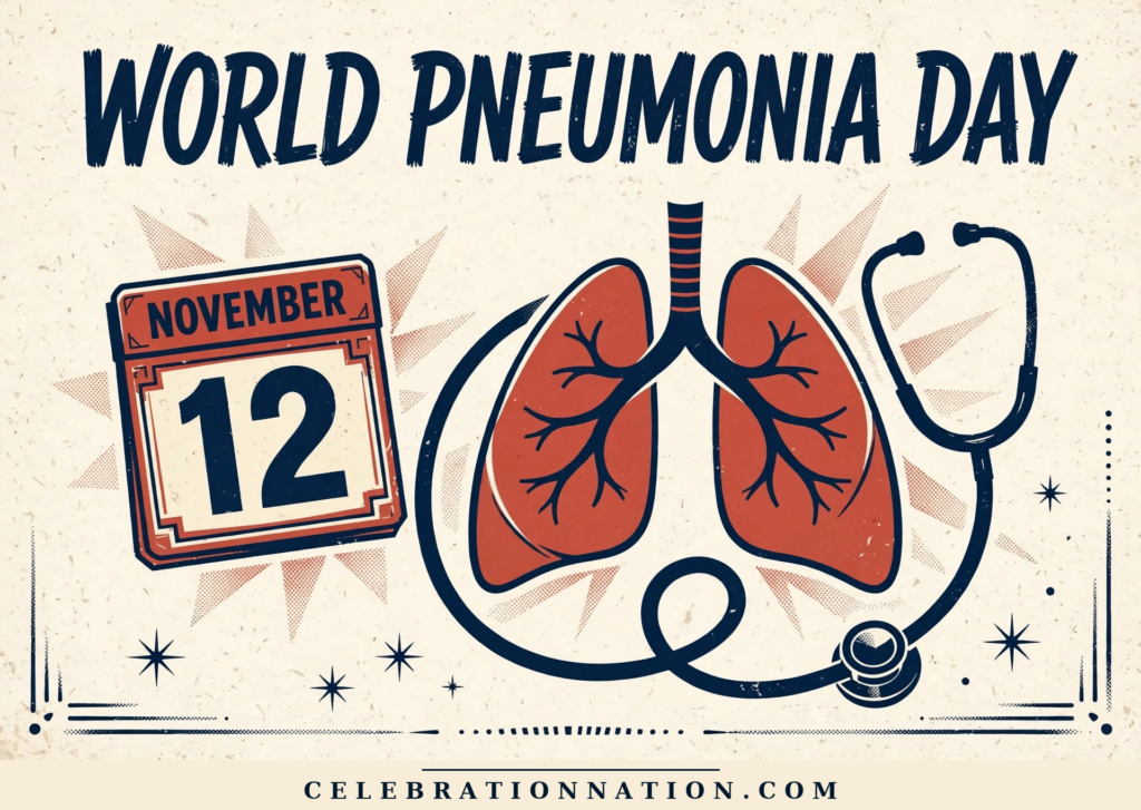 World Pneumonia Day poster